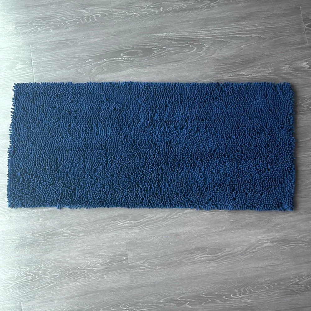 Chenille Bathroom Mat - long